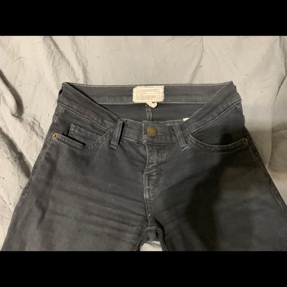 CURRENT ELLIOTT ANKLE SKINNY SLIM JEANS GREY 23 - Picture 7 of 8